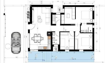 Obra nueva - Villa - Benijofar - Urb. Monteazul
