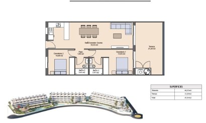 Obra nueva - Apartamento / piso - Finestrat - Balcón De Finestrat