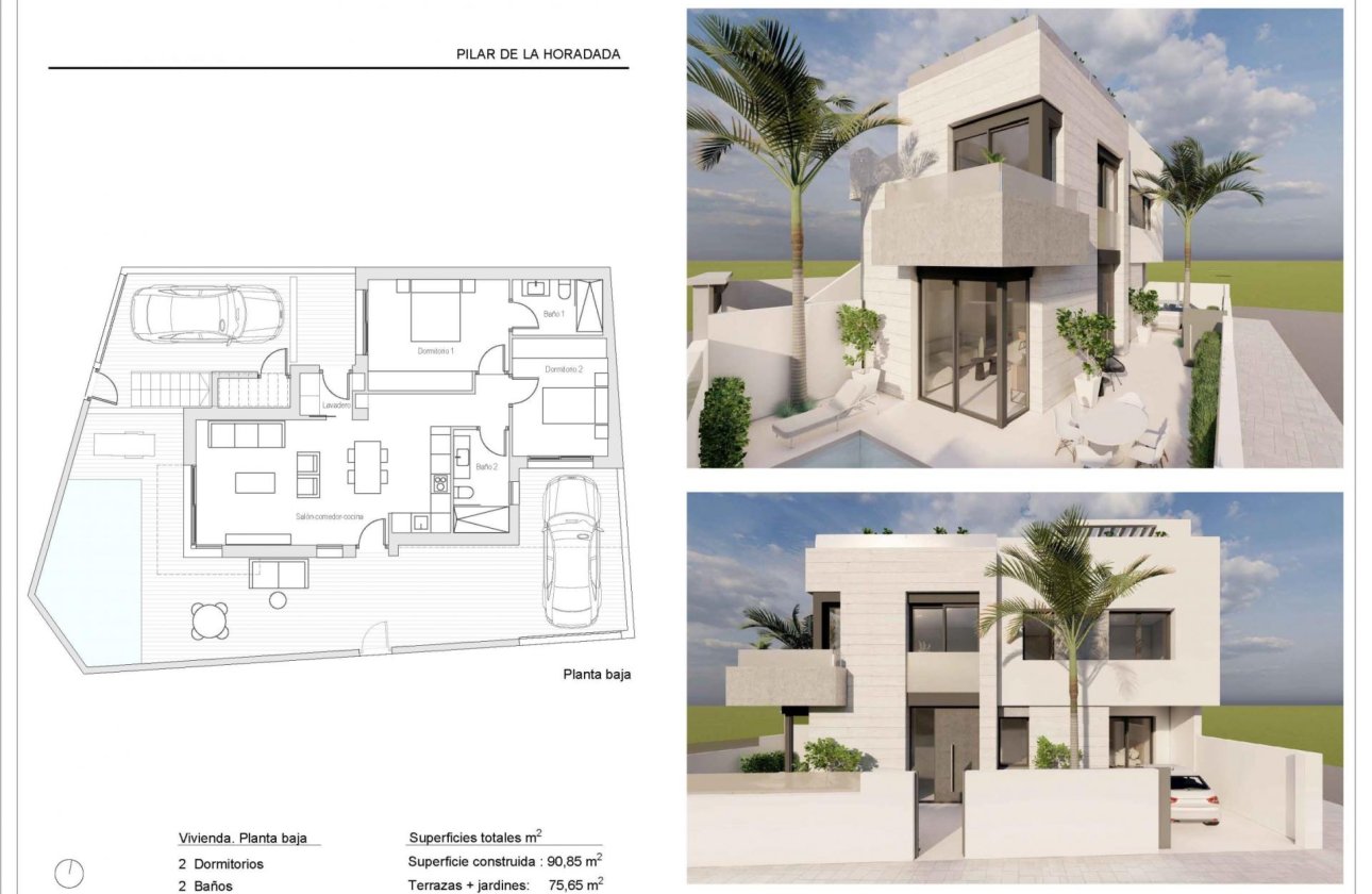 Nouvelle construction - Bungalow - Pilar de la Horadada - pueblo