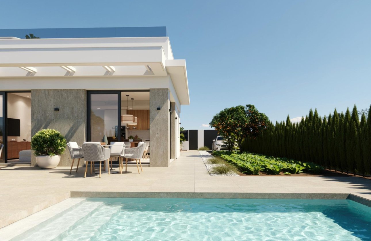 Obra nueva - Villa - Fuente Álamo - Hacienda Del Álamo Golf