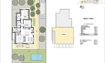 Obra nueva - Villa - Fuente Álamo - Hacienda Del Álamo Golf