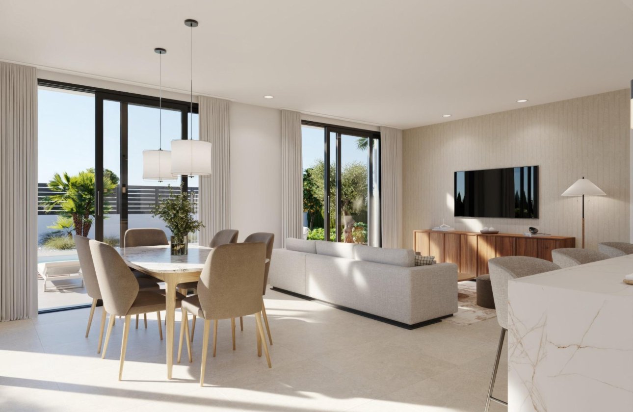 Obra nueva - Villa - Fuente Álamo - Hacienda Del Álamo Golf