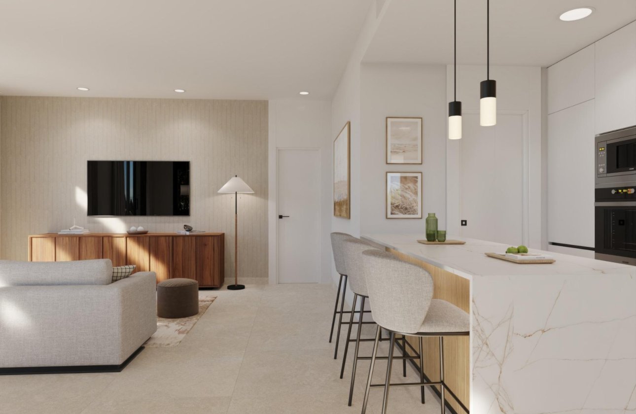 Obra nueva - Villa - Fuente Álamo - Hacienda Del Álamo Golf