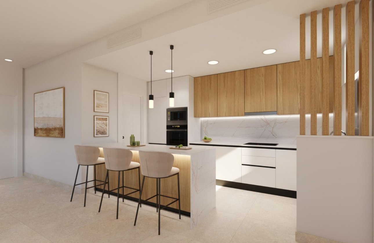 Obra nueva - Villa - Fuente Álamo - Hacienda Del Álamo Golf