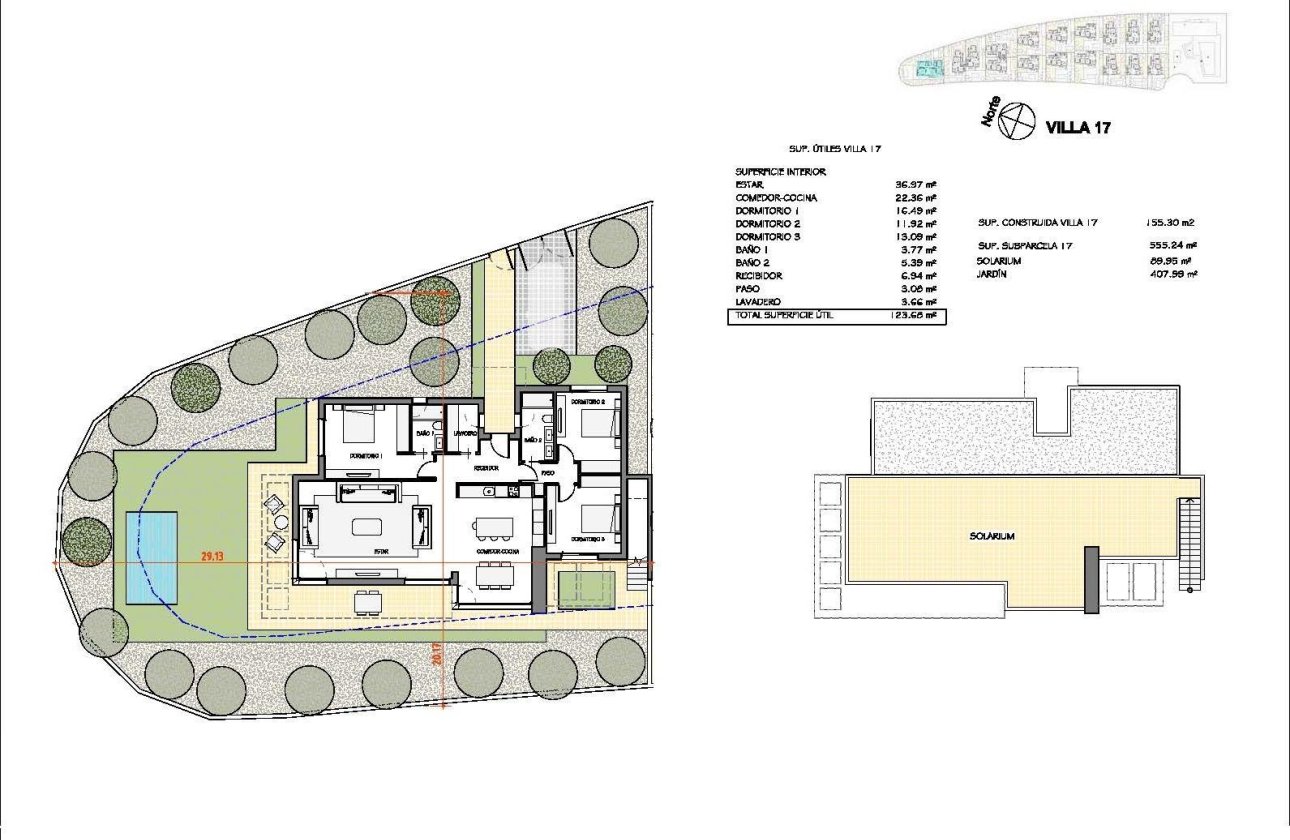 Obra nueva - Villa - Fuente Álamo - Hacienda Del Álamo Golf
