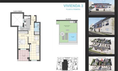 Obra nueva - Apartamento / piso - Pilar de la Horadada - pueblo