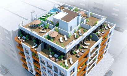 New Build - Apartment / flat - Torrevieja - Parque de Las Naciones