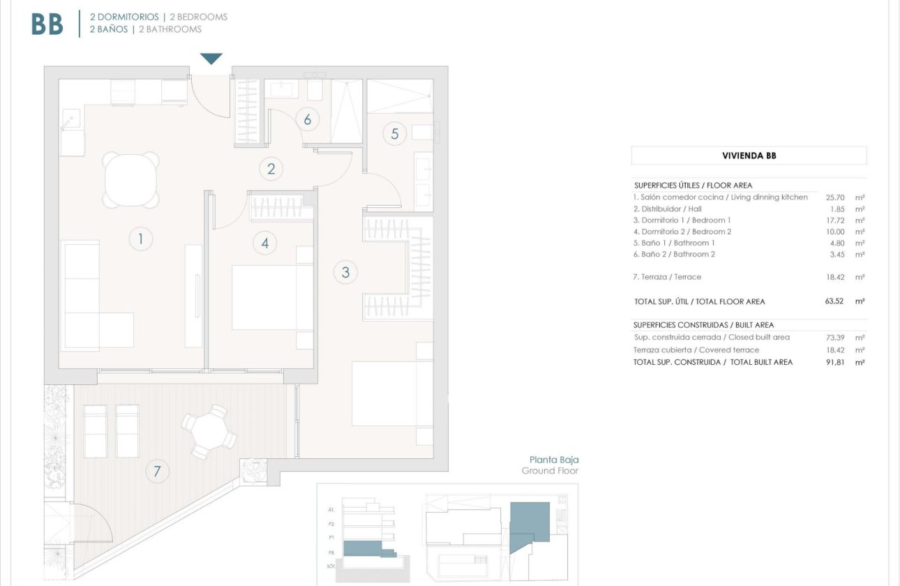 New Build - Apartment / flat - Benijofar - Pueblo