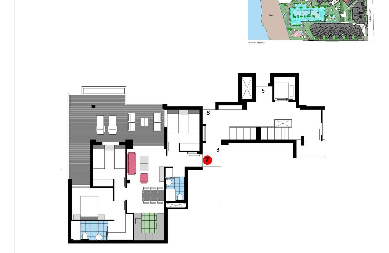 New Build - Apartment / flat - Denia - L´Estanyó (Marinas)