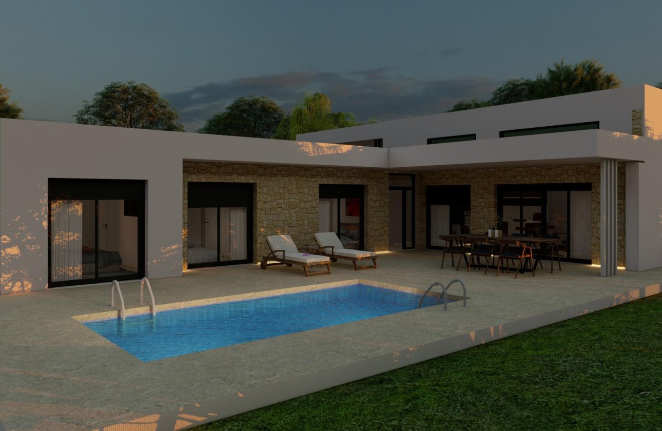 Nouvelle construction - Villa - Pinoso - Campo