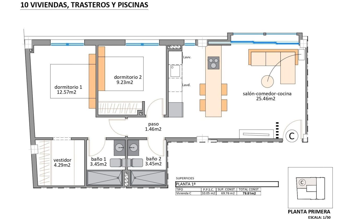 New Build - Apartment / flat - San Pedro del Pinatar - Lo Pagan