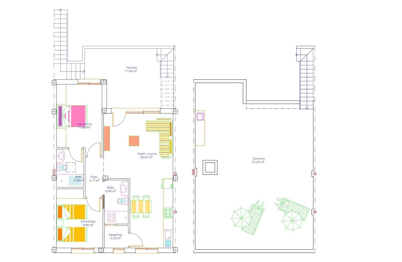 Obra nueva - Bungalow - San Javier - pueblo