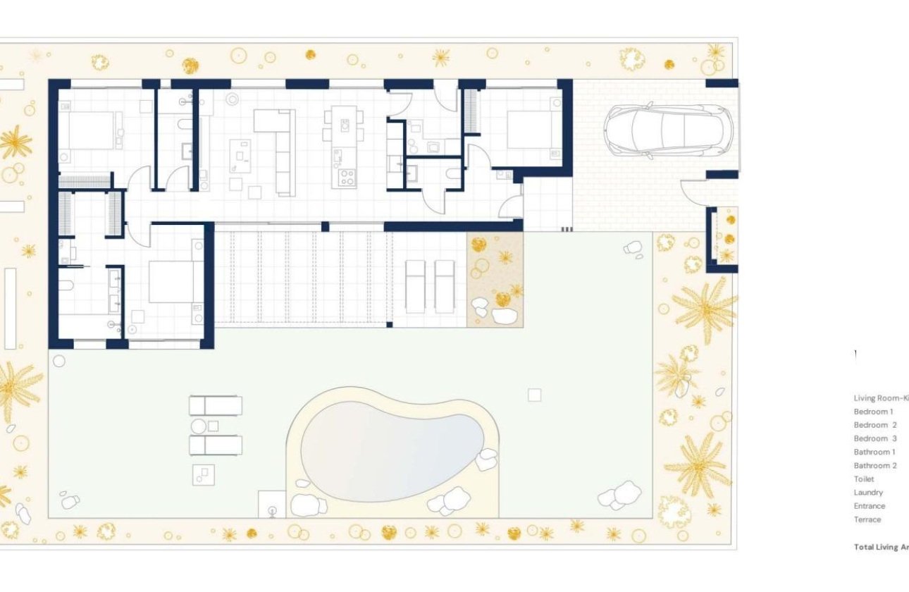 Obra nueva - Villa - Baños y Mendigo - Altaona Golf