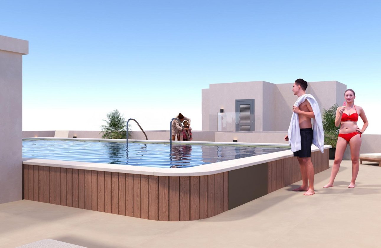 Obra nueva - Apartamento / piso - San Miguel de Salinas - Pueblo