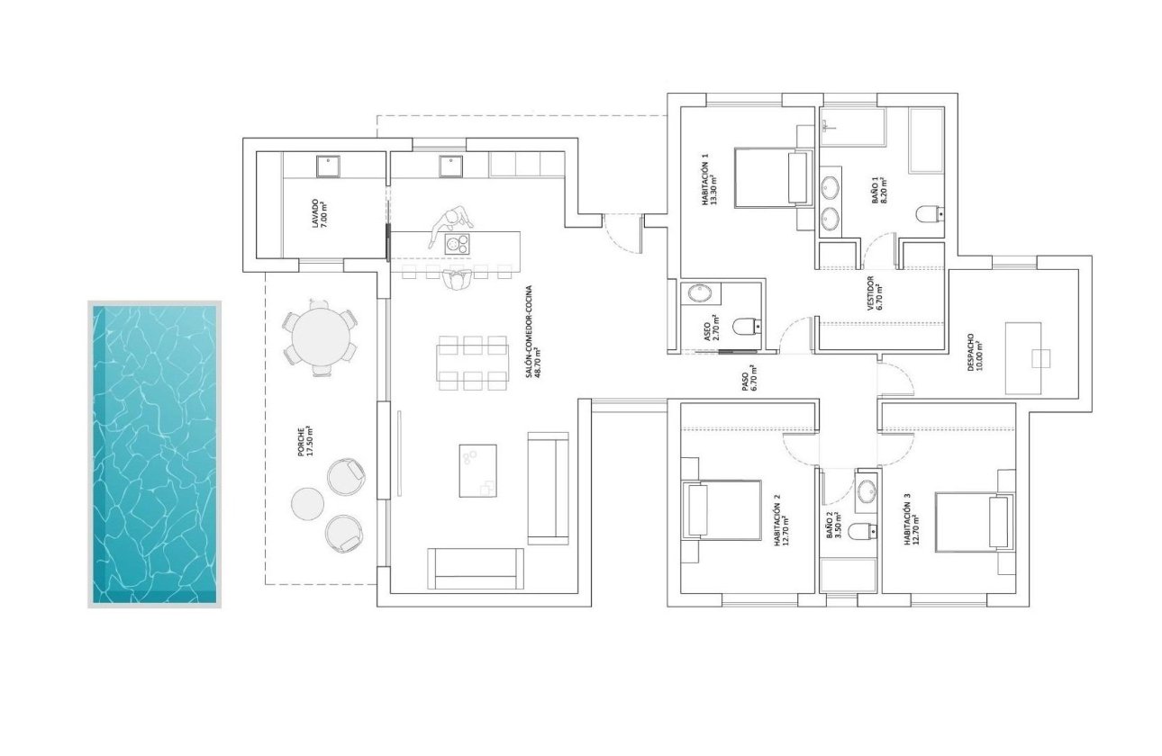 New Build - Villa - Monforte del Cid - La Capitana