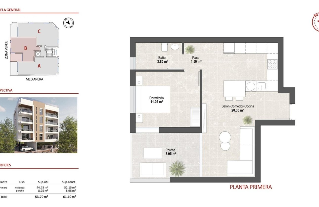 New Build - Apartment / flat - San Pedro del Pinatar - Lo Pagan