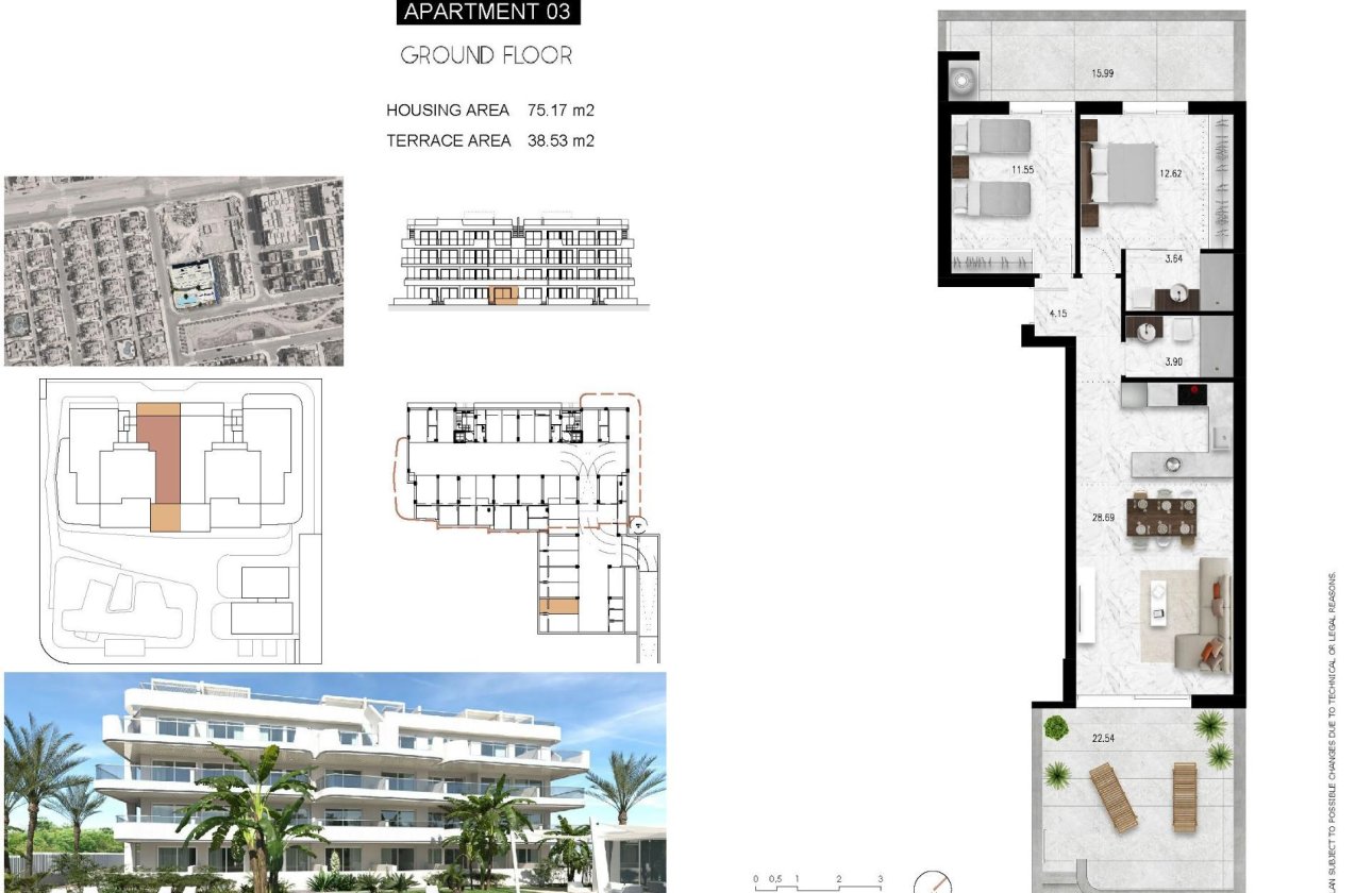 Nouvelle construction - Appartement - Orihuela Costa - Lomas de Cabo Roig