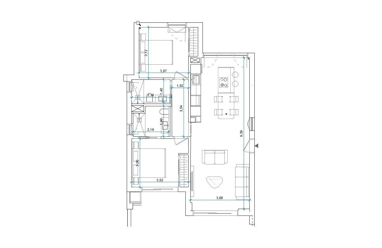 Resale - Apartment / flat - Orihuela Costa - Las Colinas Golf
