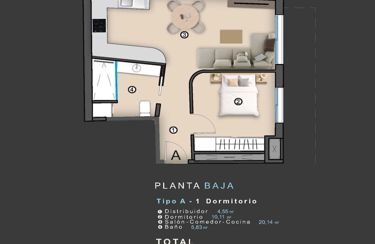 Nouvelle construction - Appartement - Torrevieja - Centro