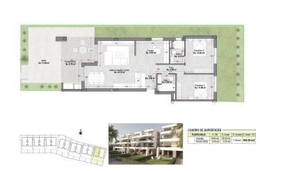 Obra nueva - Apartamento / piso - Alhama De Murcia - Condado De Alhama
