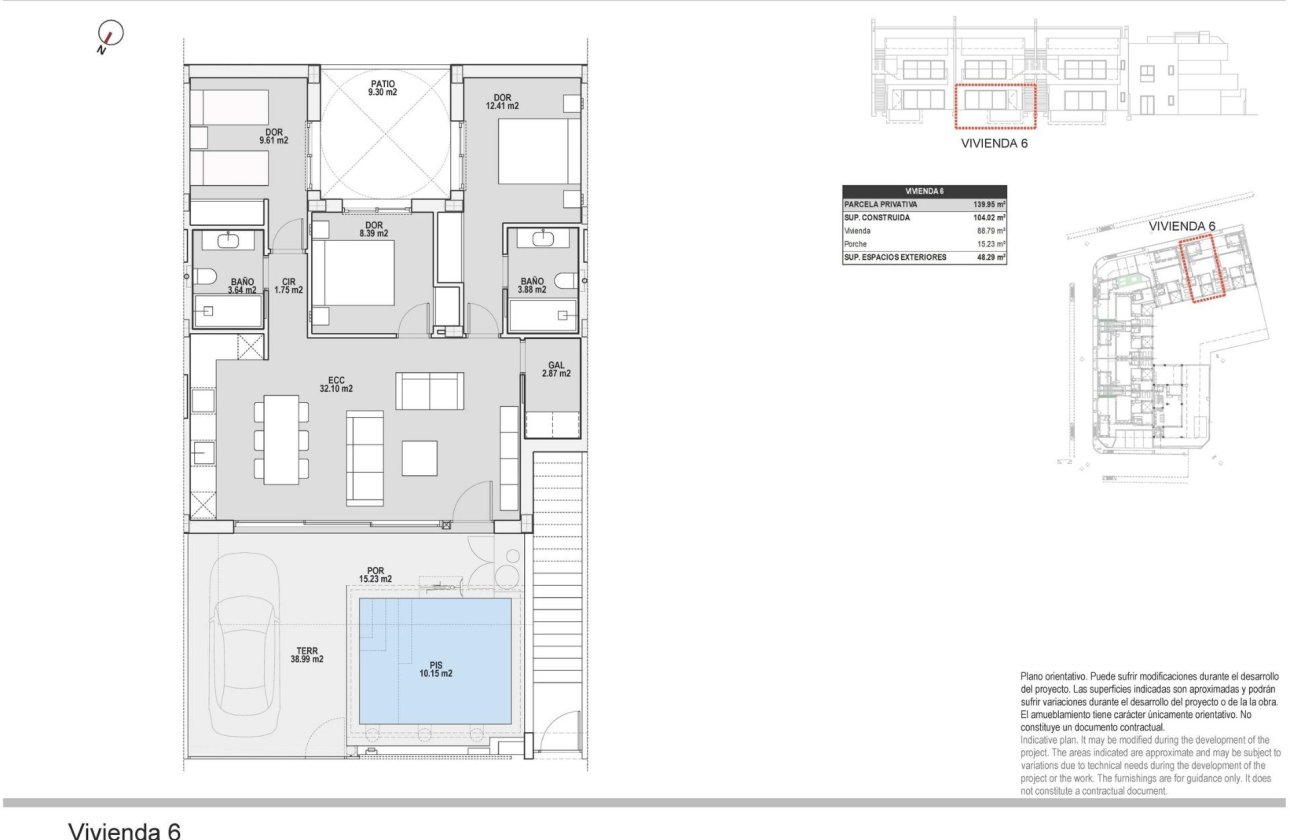Obra nueva - Bungalow - Pilar de la Horadada - pueblo
