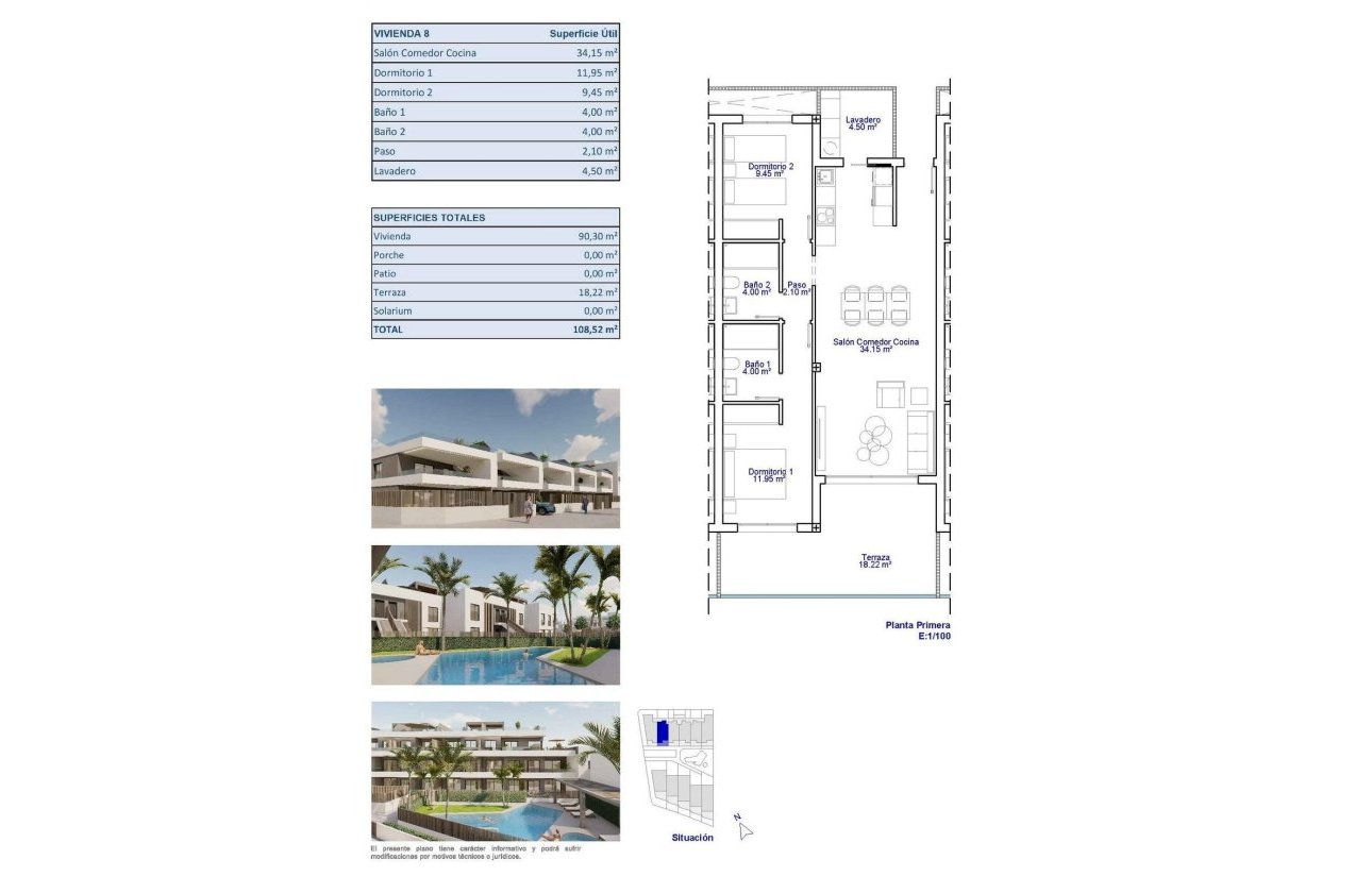 New Build - Apartment / flat - Pilar de la Horadada - pueblo