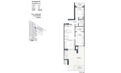 New Build - Apartment / flat - Los Alcazares - Serena Golf