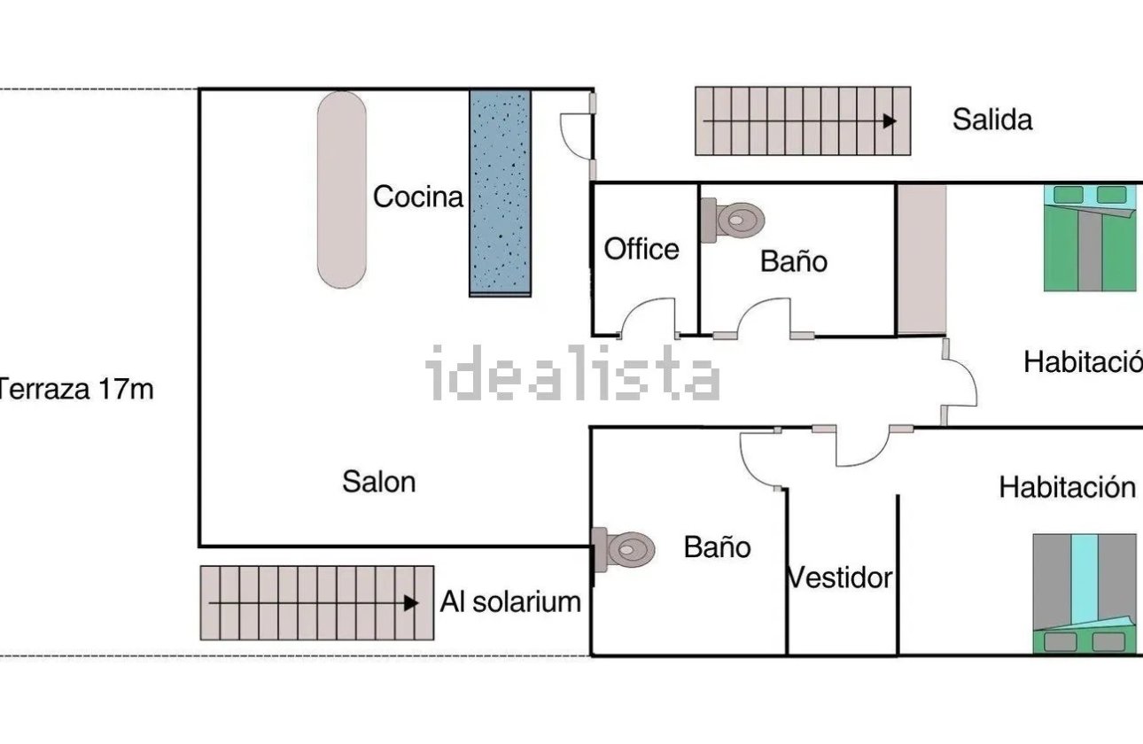 Resale - Apartment / flat - Mar de Cristal