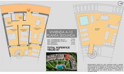 New Build - Penthouse - Los Alcazares - Serena Golf