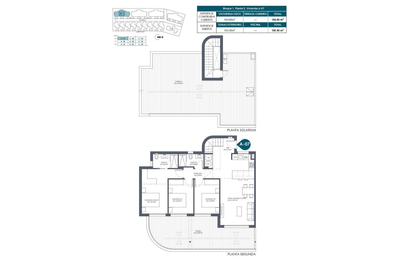 New Build - Penthouse - Los Alcazares - Serena Golf