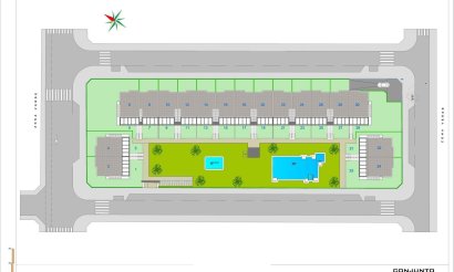 New Build - Apartment / flat - Pilar de la Horadada - pueblo