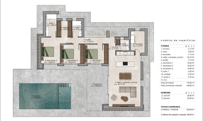 New Build - Villa - Pinoso - Lel
