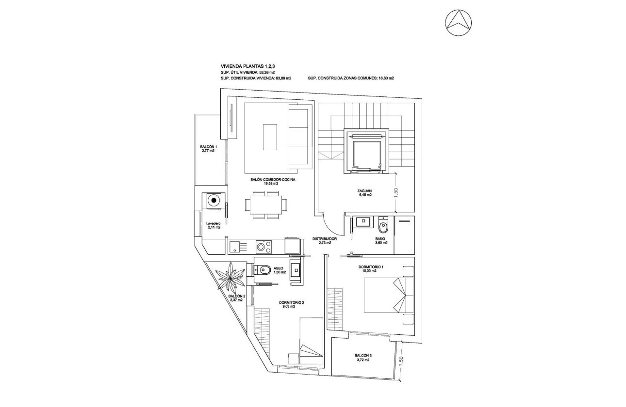 New Build - Apartment / flat - Bigastro - centro