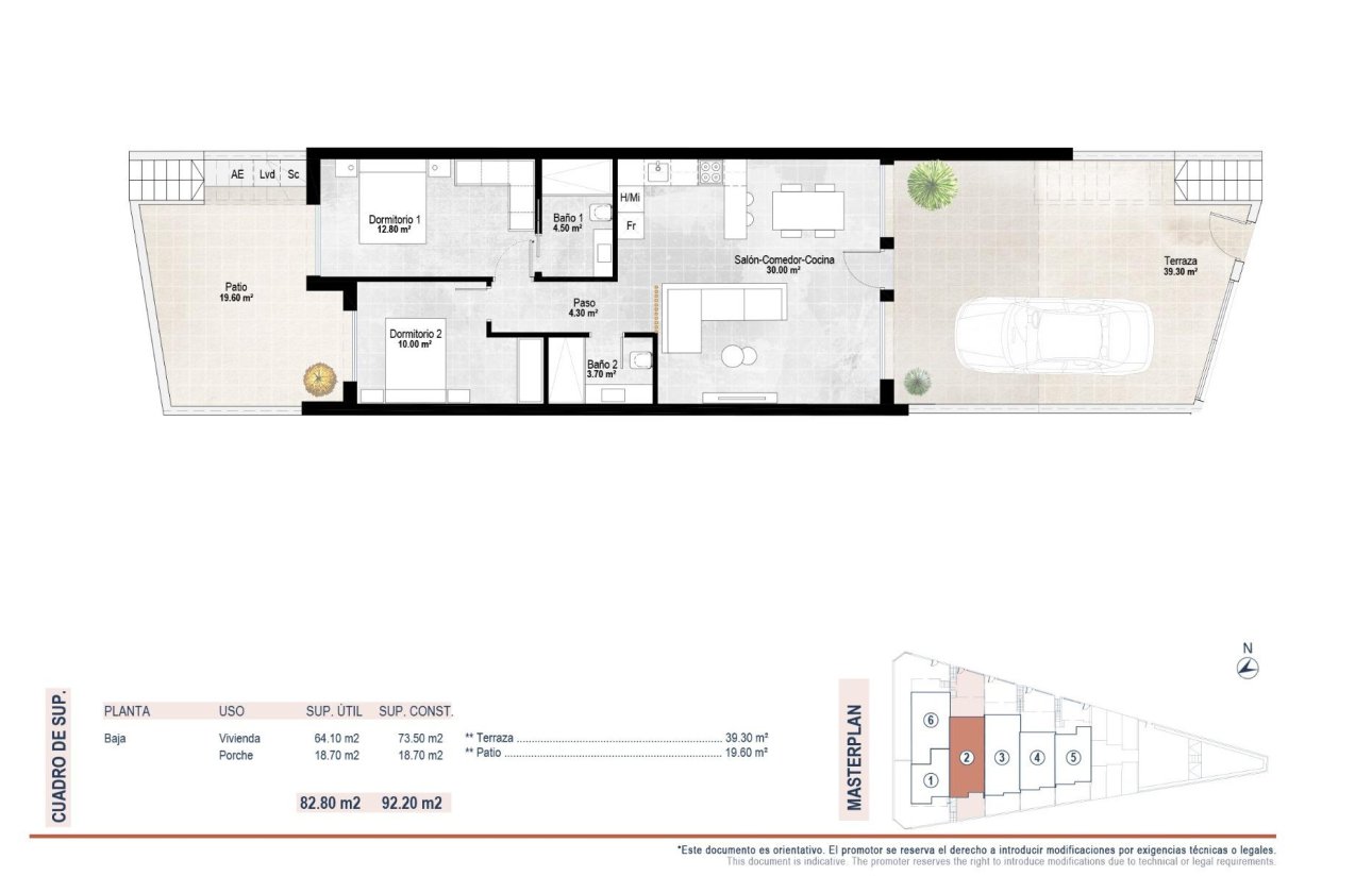 New Build - Bungalow - San Pedro del Pinatar - Pueblo