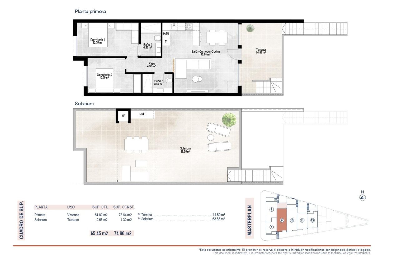 New Build - Bungalow - San Pedro del Pinatar - Pueblo