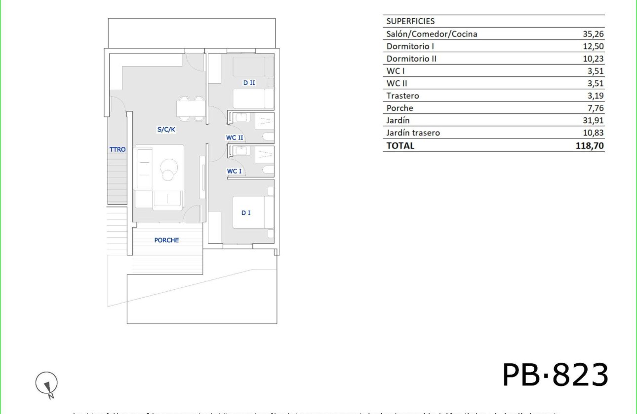 New Build - Bungalow - San Miguel de Salinas - Pueblo