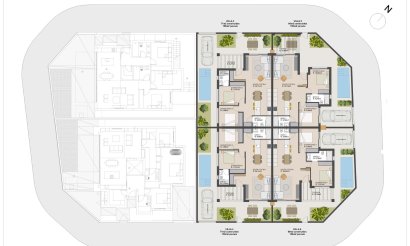 Nouvelle construction - Maison de ville - Torre Pacheco - El Alba