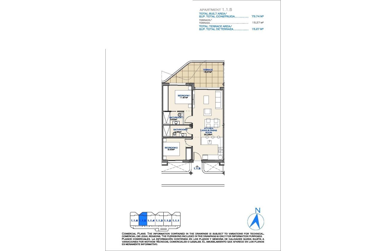 Nouvelle construction - Appartement - Los Alcazares - Serena Golf