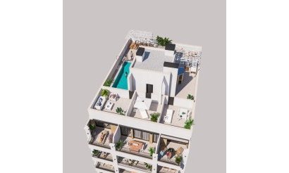 New Build - Apartment / flat - Torrevieja - Playa de El Cura