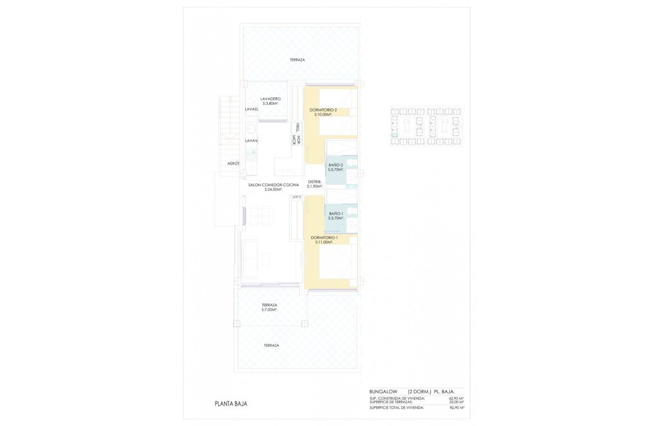 Resale - Bungalow - Torrevieja - Los Balcones