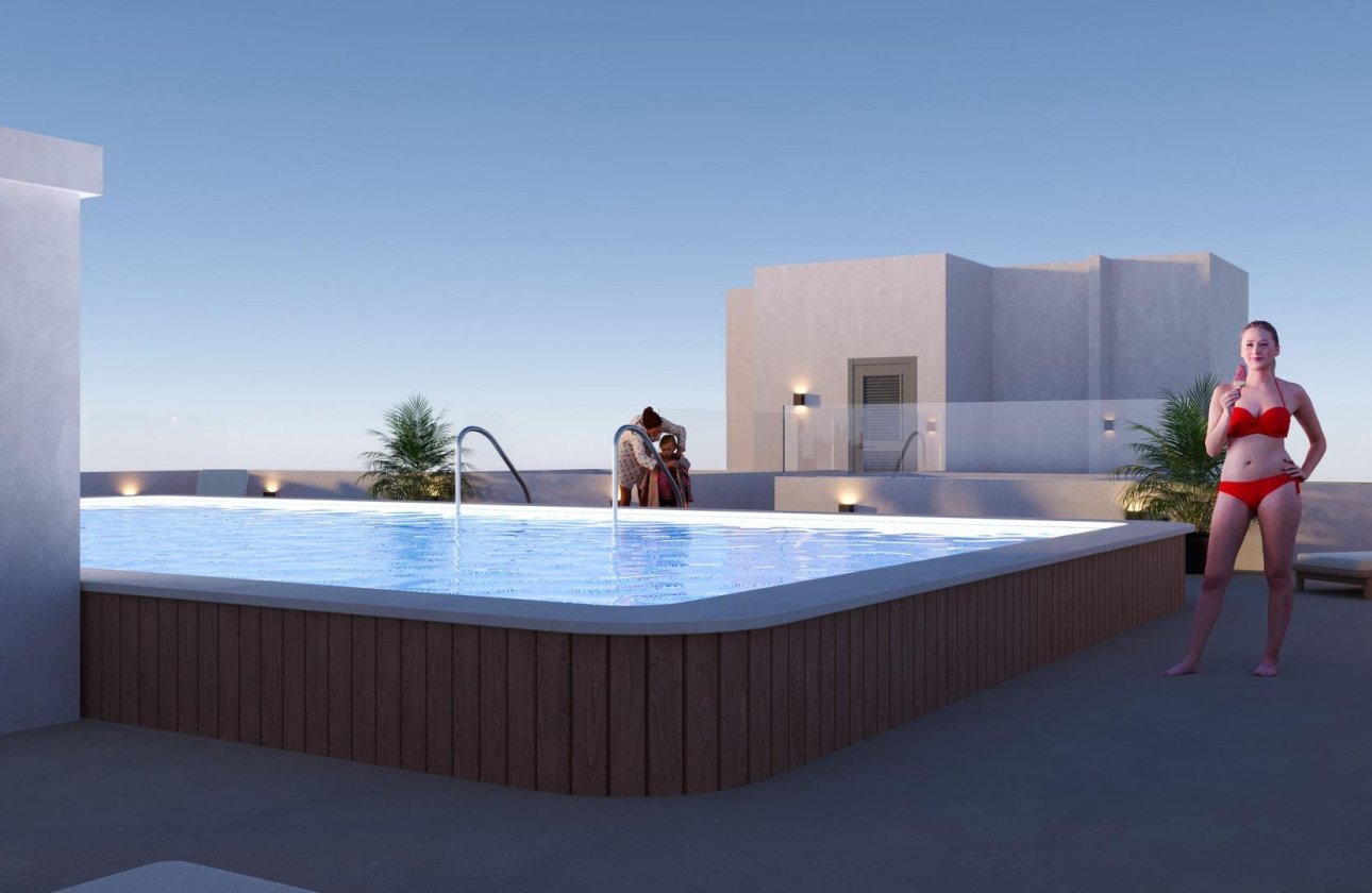 Obra nueva - Apartamento / piso - San Miguel de Salinas - Pueblo