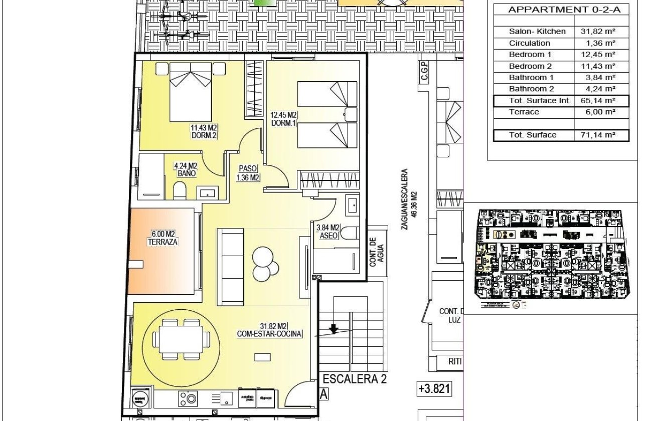 Obra nueva - Apartamento / piso - San Miguel de Salinas - Pueblo