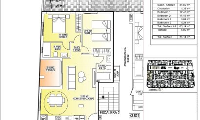 Obra nueva - Apartamento / piso - San Miguel de Salinas - Pueblo