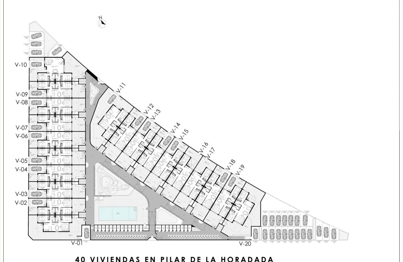 New Build - Bungalow - Pilar de la Horadada - pueblo