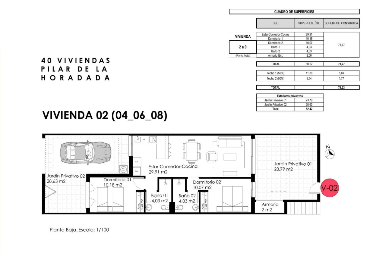 New Build - Bungalow - Pilar de la Horadada - pueblo