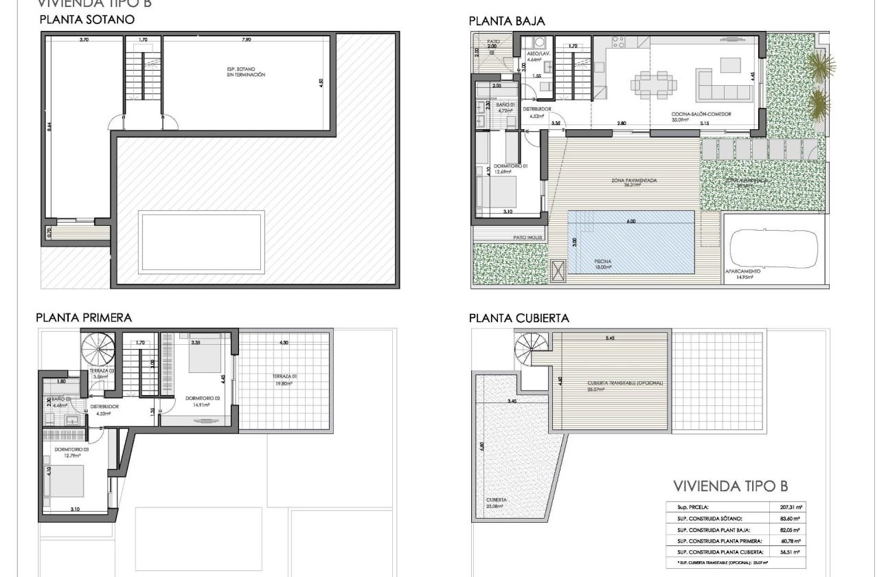 New Build - Townhouse - Bigastro - Loma Alta