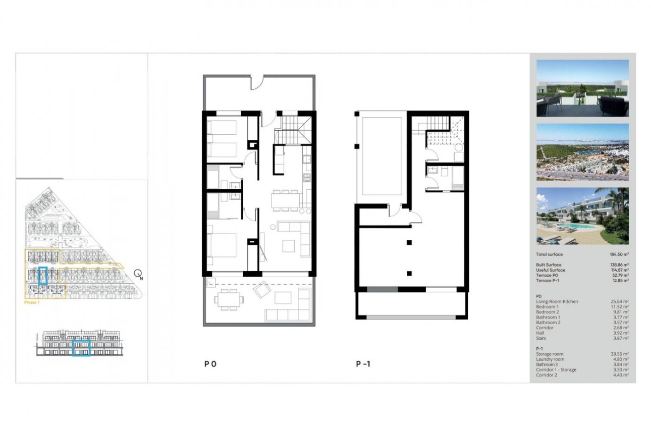 New Build - Bungalow - Torrevieja - Lago Jardín II