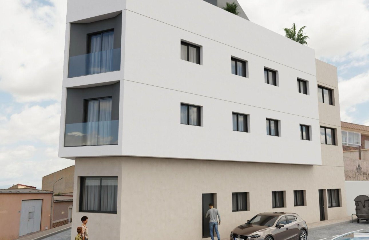 New Build - Apartment / flat - Mazarron - pueblo