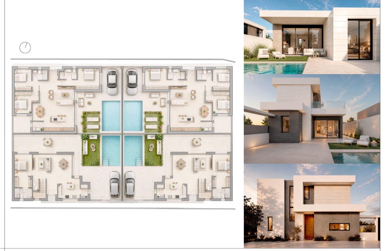 New Build - Villa - Pilar de la Horadada - pueblo