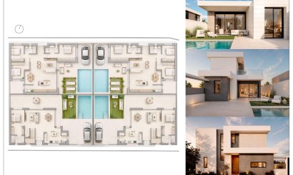 New Build - Villa - Pilar de la Horadada - pueblo
